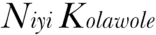 Niyi Kolawole